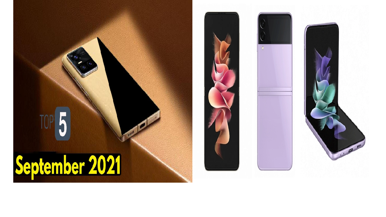 top 5 smartphone in september 2021
