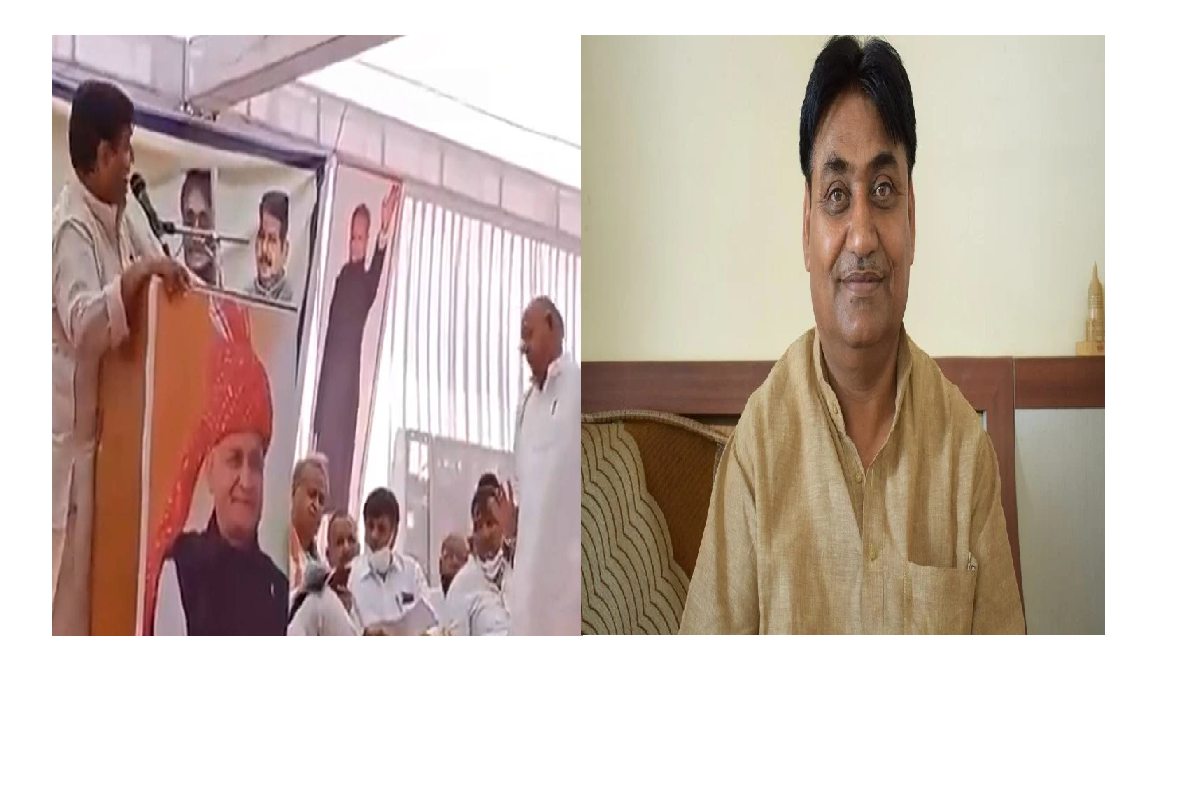 Govind Dotasara scolds Pusaram Godara
