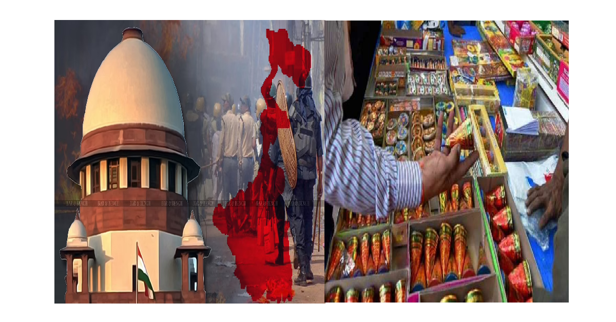 Ban on crackers by West Bengal High Court