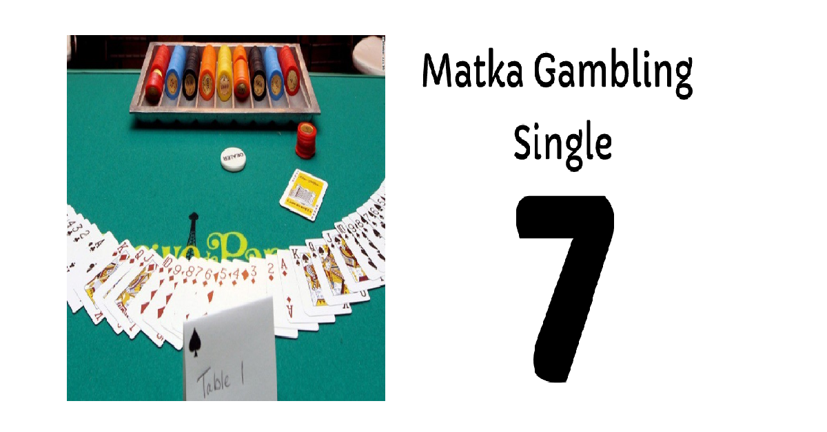 Satta matka gambling
