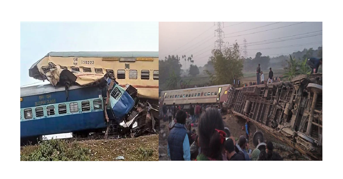 train derailment in jalpaiguri district