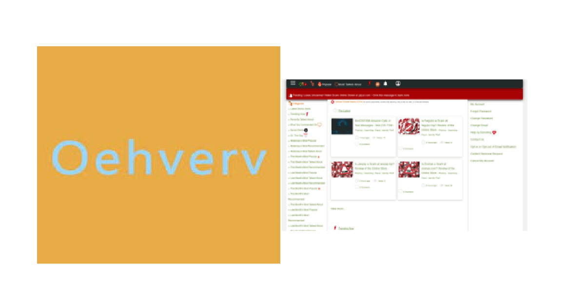 Oehverv.com website review