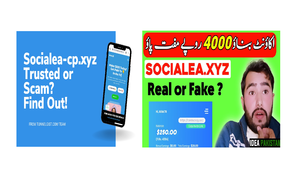 Socialea.xyz website review