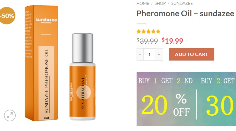 Pheromone Oil sundazee