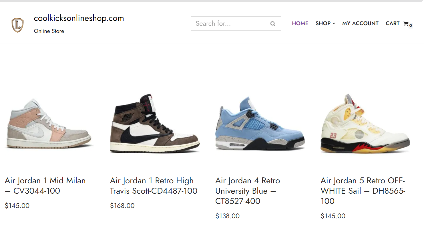 Coolkicksonlineshop.com review