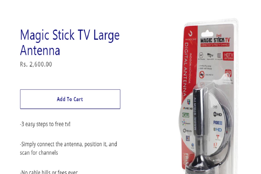 Magic Stick TV Large Antenna