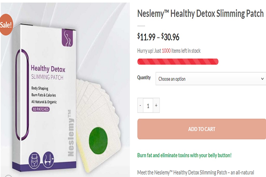 Neslemy Detox Slimming Patch