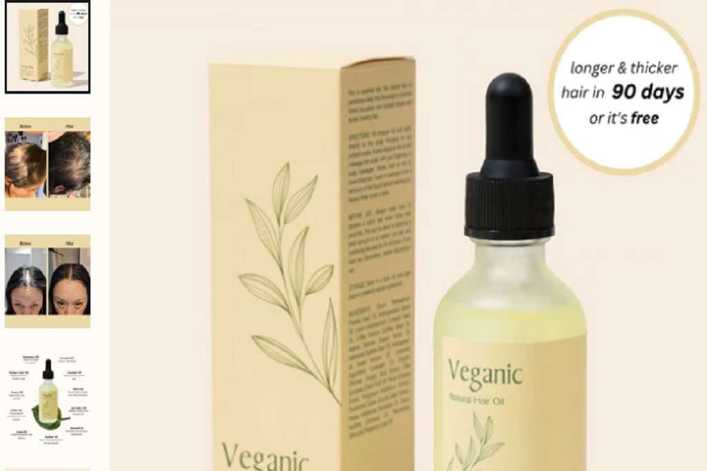 Veganic Natural Hair Oil