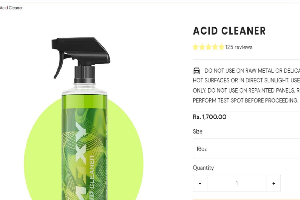 Moxy Acid Cleaner