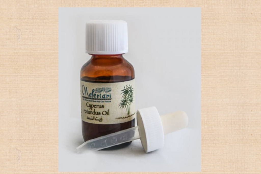 Cyperus oil hair Removal