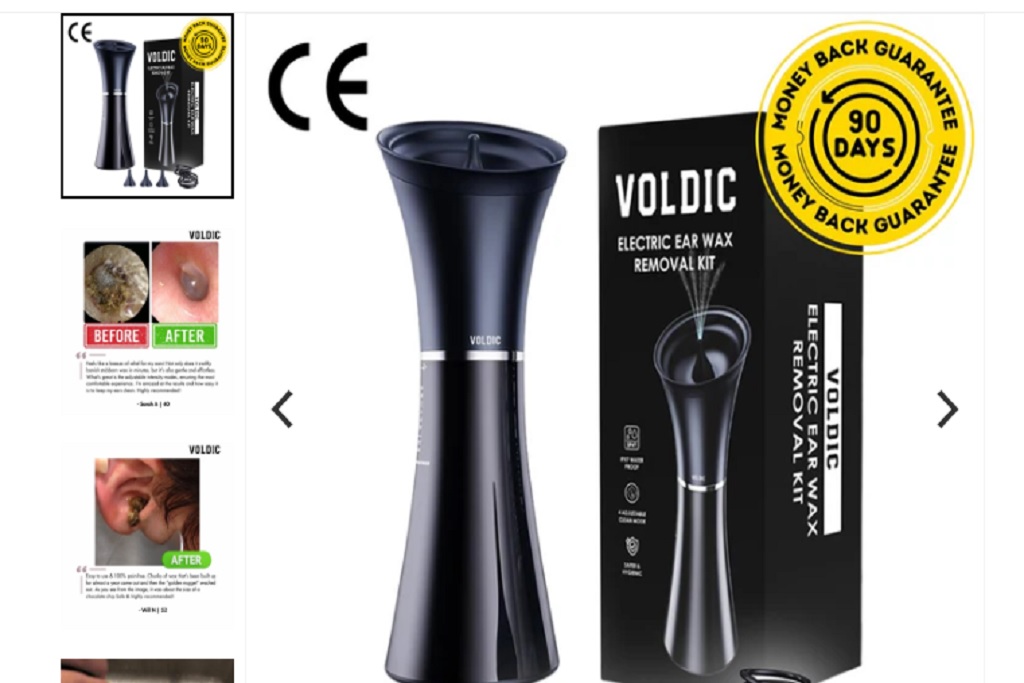 Voldic™ Electric Ear Wax Removal Kit