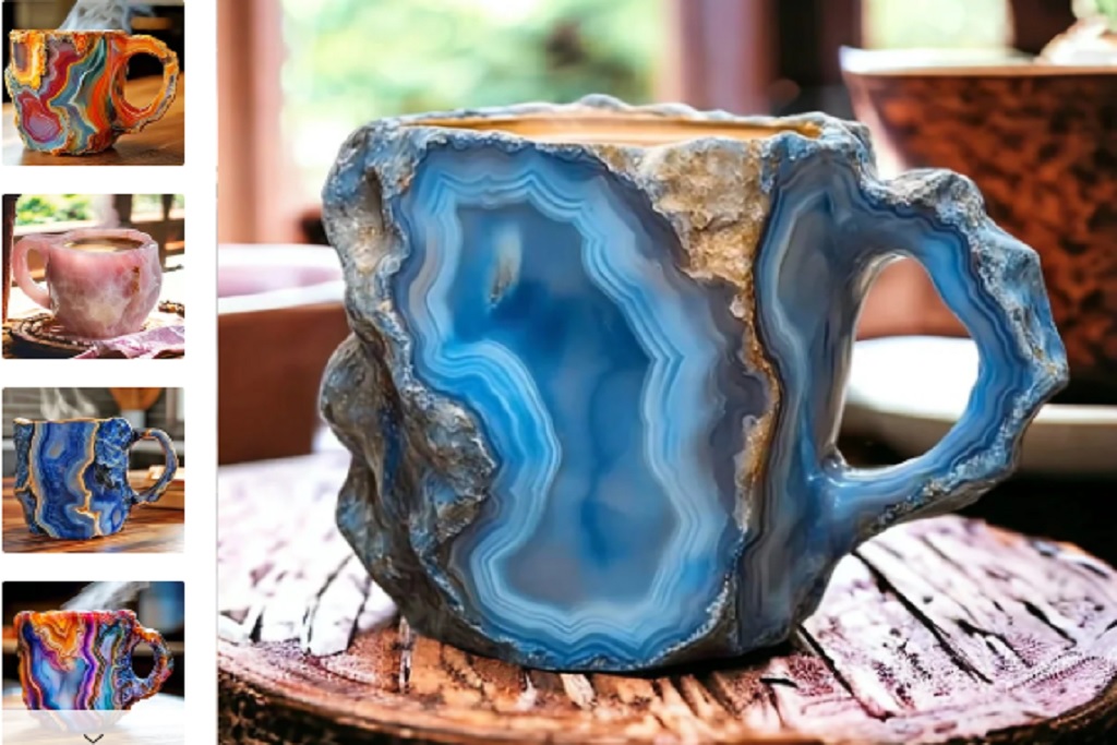 Mineral Crystal Coffee Mugs