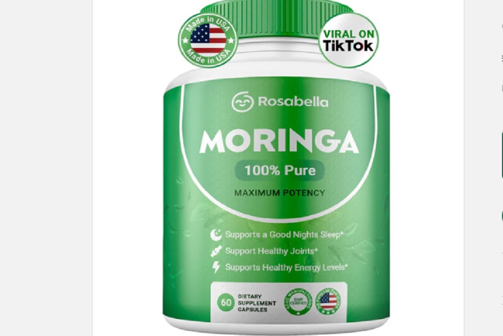 Rosabella Moringa Powder Capsules