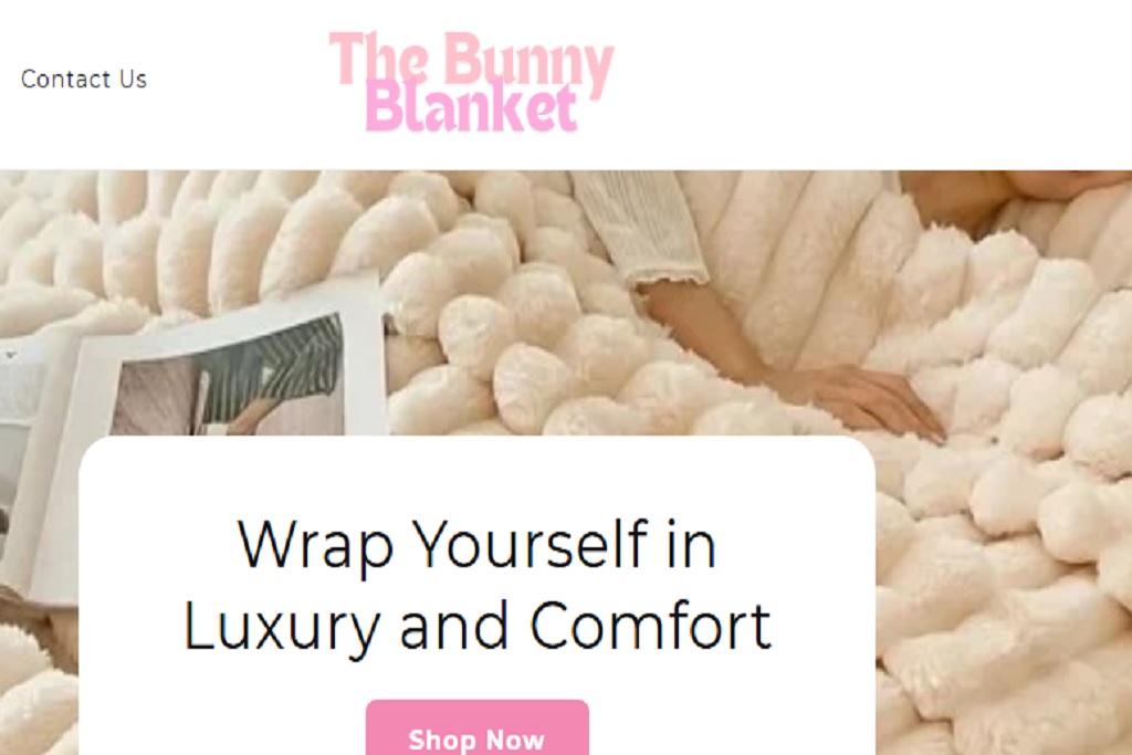 The bunny blanket