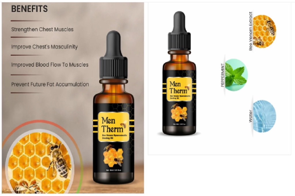 Men Therm Bee Venom Oil