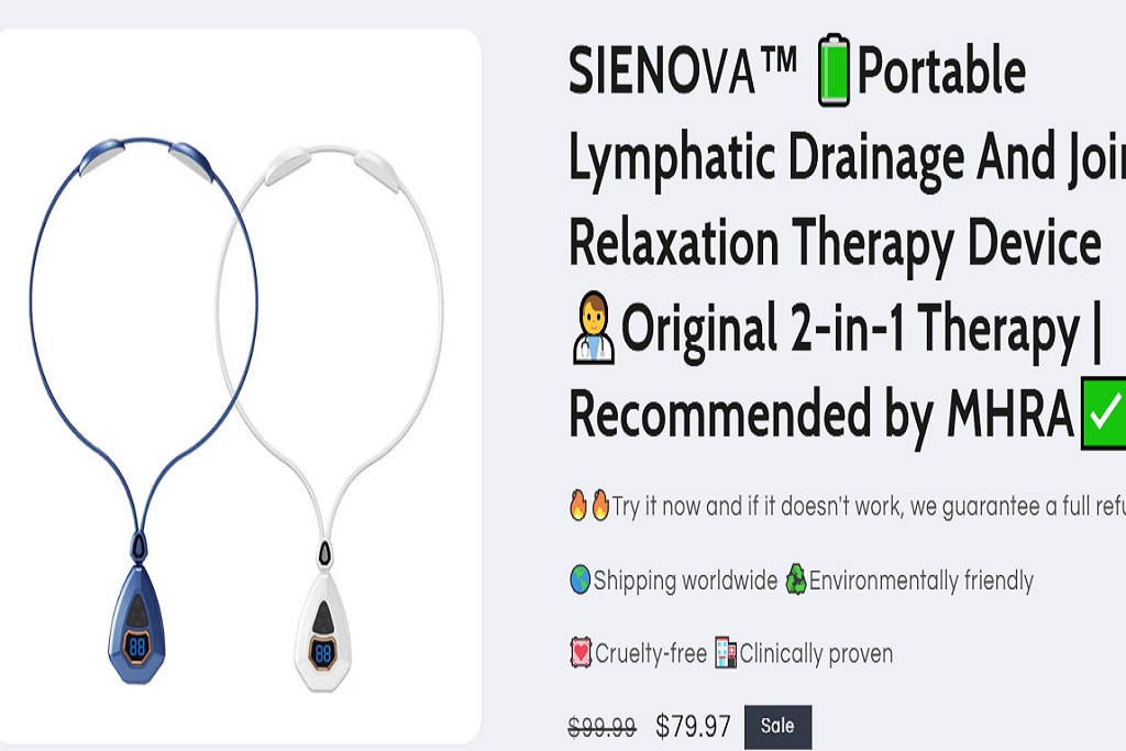 SIENOVA "Lymphatic Drainage" Device