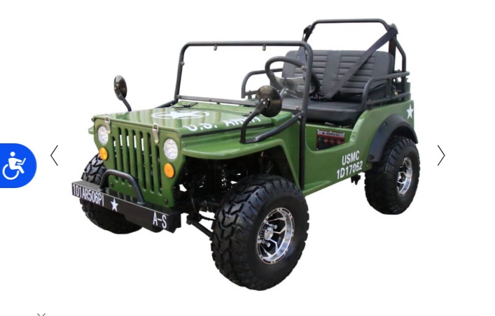 Coolster mini jeep