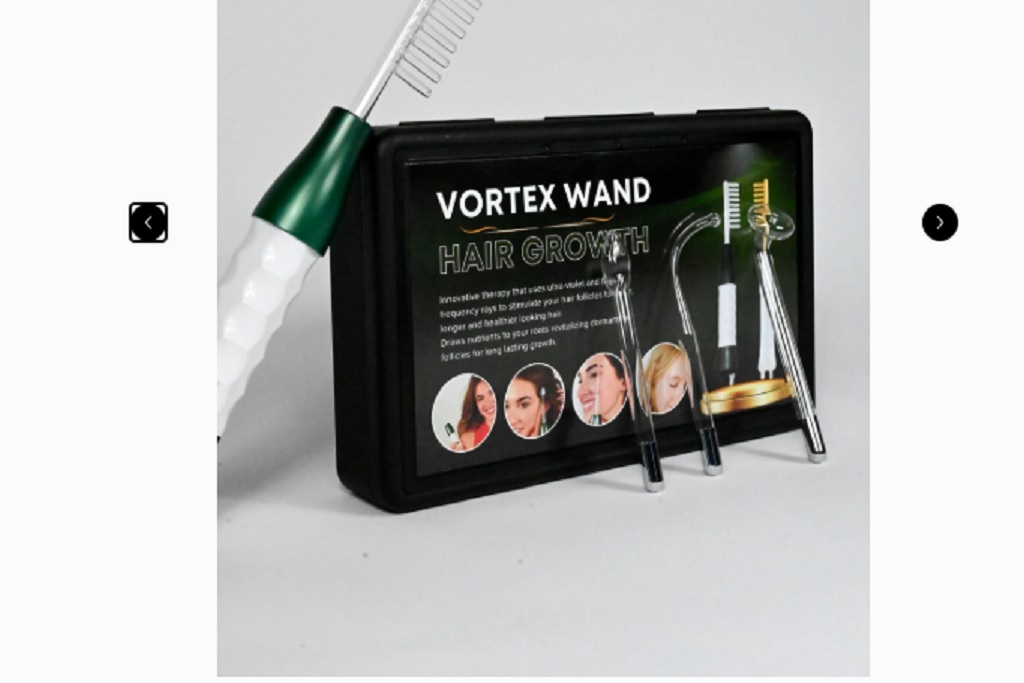 Vortex hair growth wand
