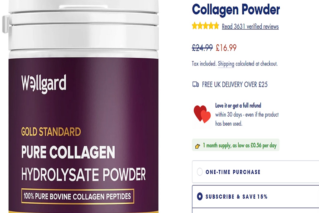 Wellgard collagen powder