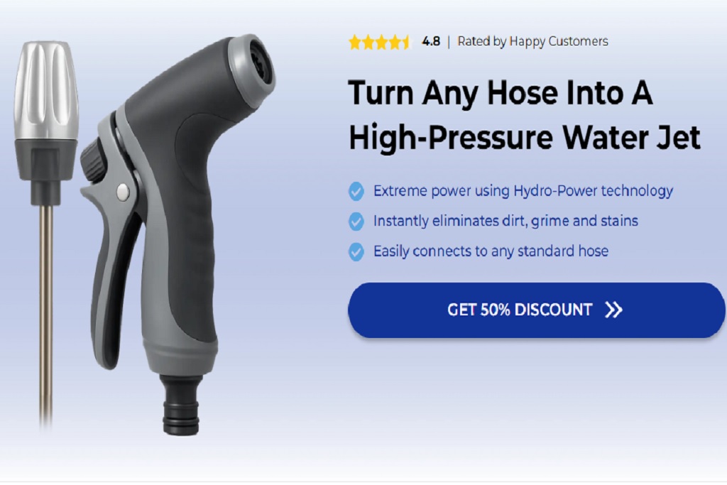 Qinux waterblitz pressure washer