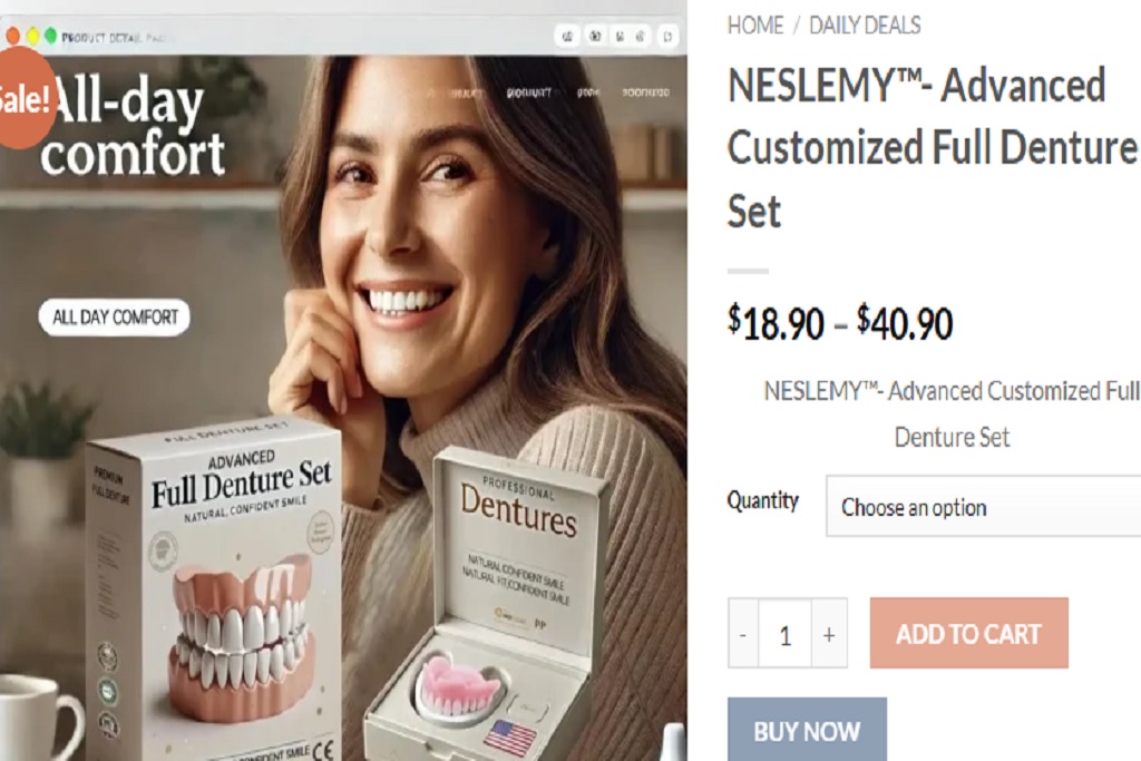 NESLEMY Denture Set