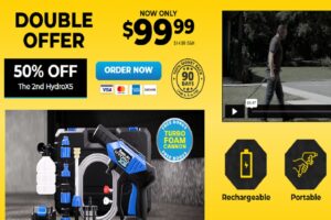 Hydro x5 pressure washer