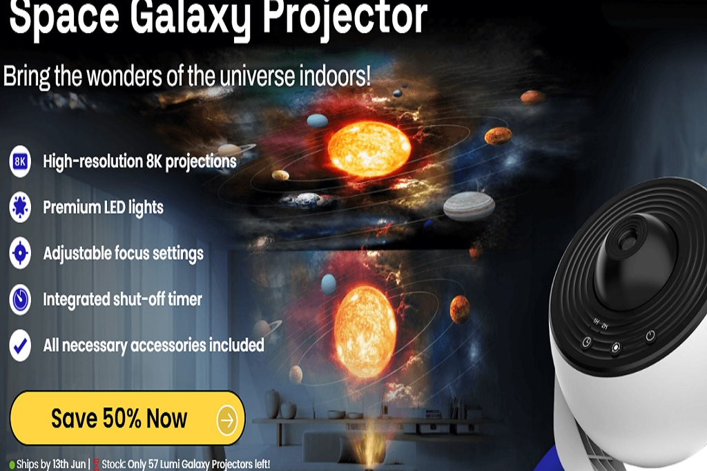 Lumi Space Galaxy Projector