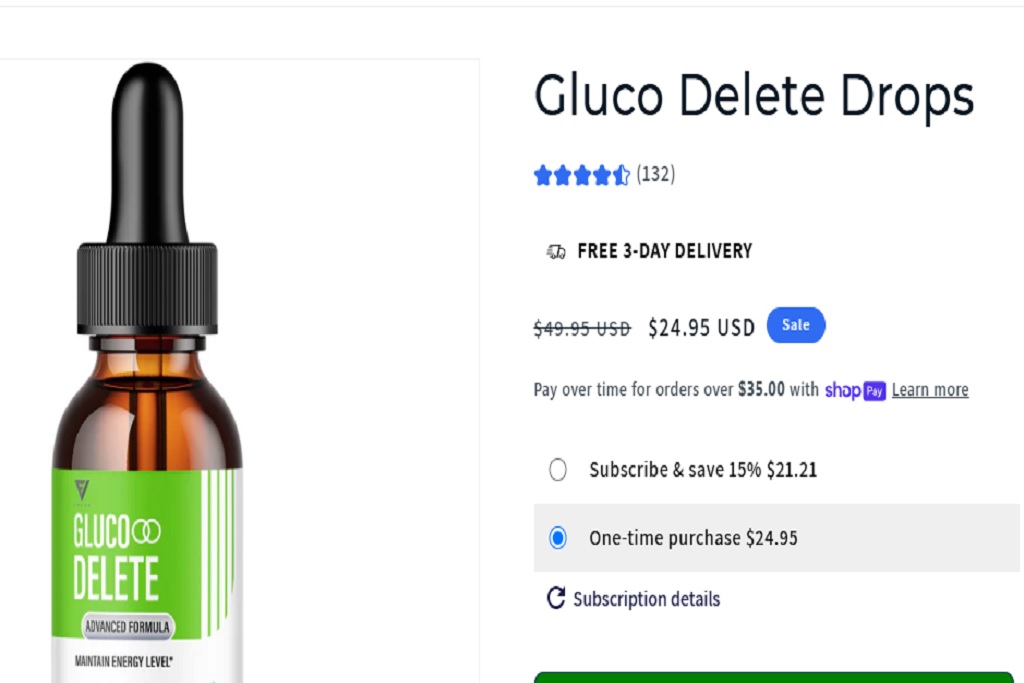 Gluco Delete Drops