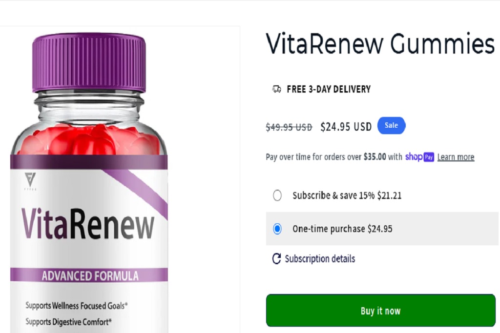 VitaRenew Gummies