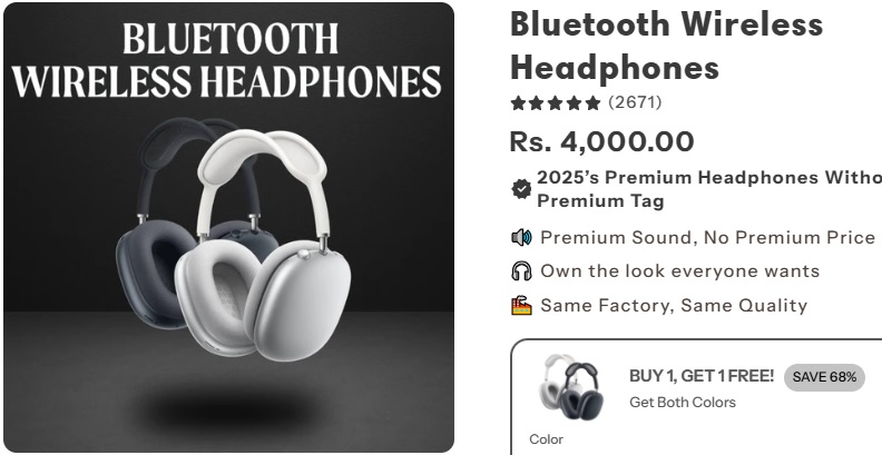 The jinshi headphone
