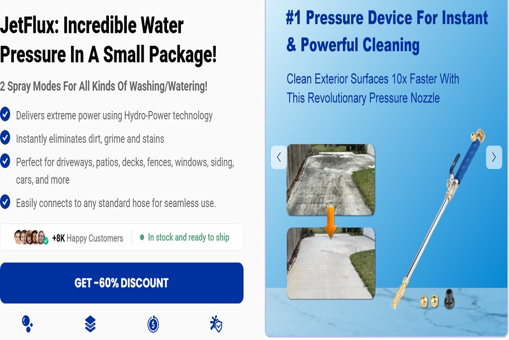 JetFlux Pressure washer