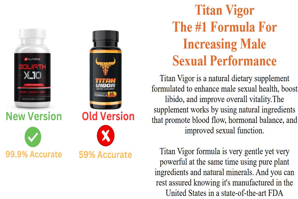 Titan vigor pills