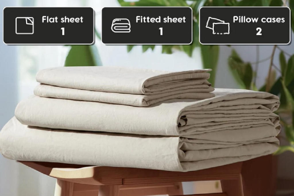 Faith linen Sheet