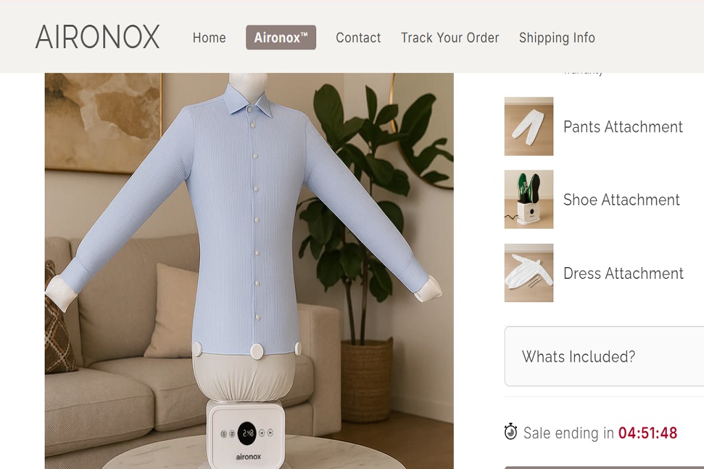 Aironox Automatic Ironing Machine