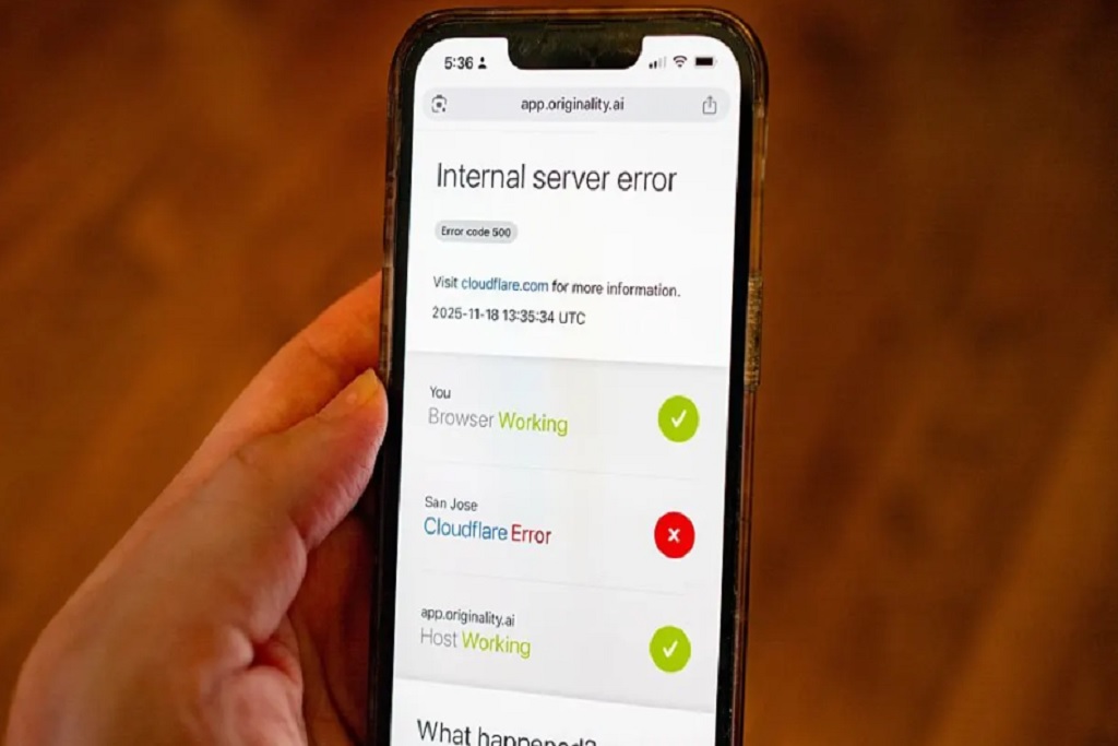 Cloudflare Error 500