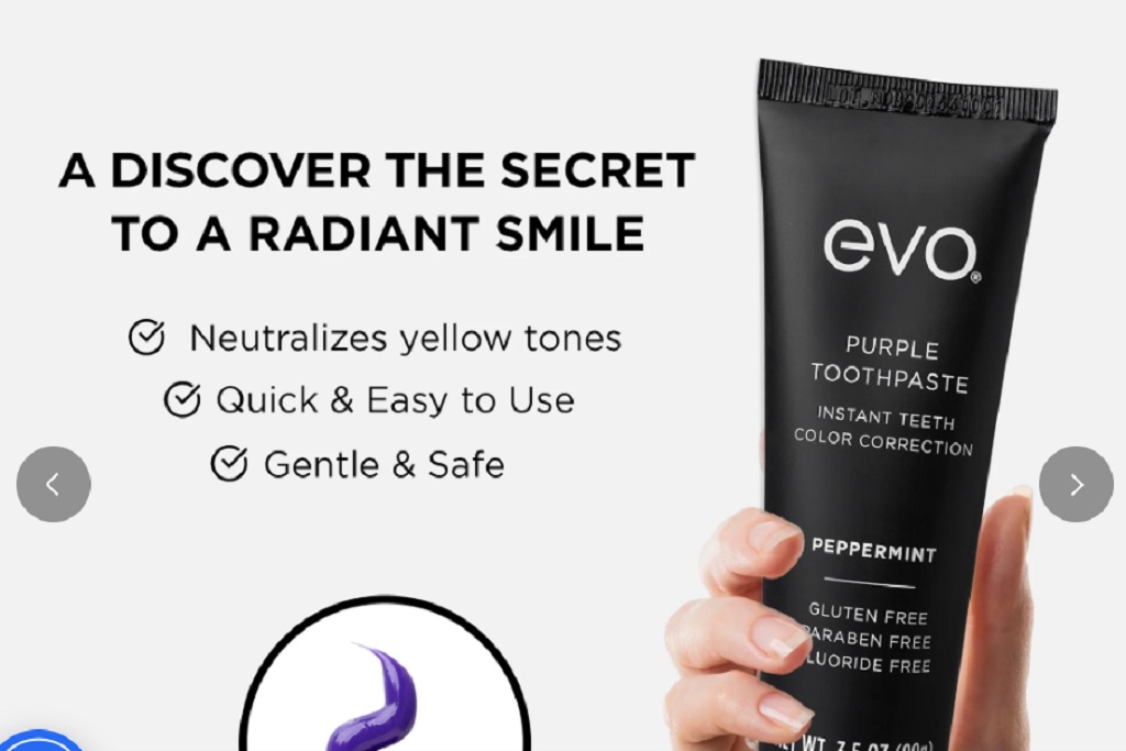 EVO Purple Toothpaste