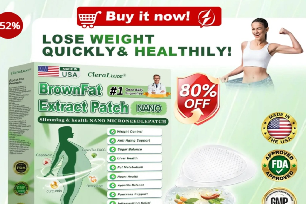 CleraLuxe BrownFat Patch