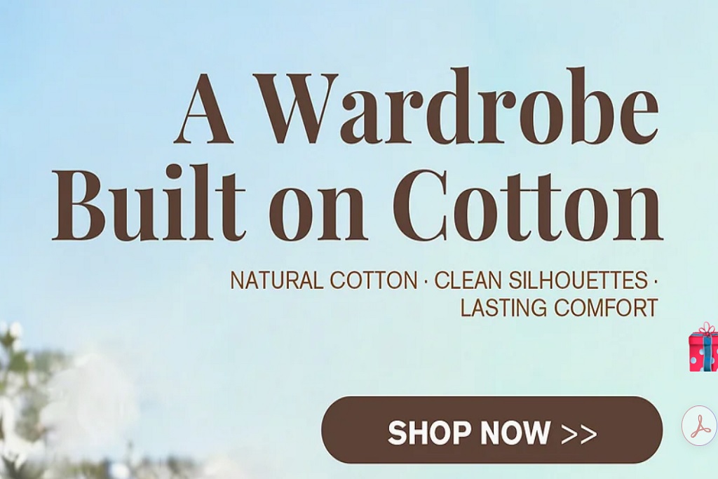 Cotton wardrobe