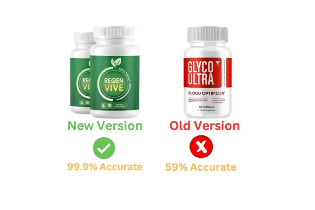 Glyco Ultra supplement bottles displayed with investigative review text discussing whether Glycoultra co is legit or a possible scam in 2026