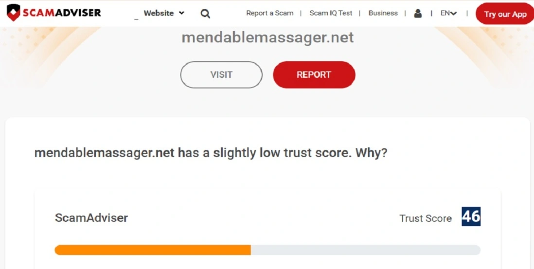 Hewelth Scam or Legit 2026? Mendablemassager Net Website Review Mendable Shoulder Massager featured on mendablemassager net reviewed in the Hewelth scam or legit 2026 investigation.