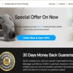 Mendable Shoulder Massager featured on mendablemassager net reviewed in the Hewelth scam or legit 2026 investigation.