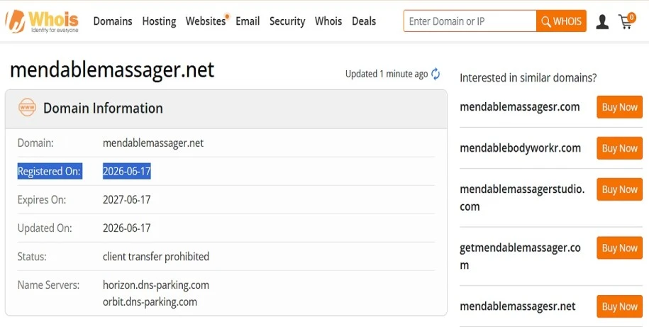 Hewelth Scam or Legit 2026? Mendablemassager Net Website Review Mendable Shoulder Massager featured on mendablemassager net reviewed in the Hewelth scam or legit 2026 investigation.