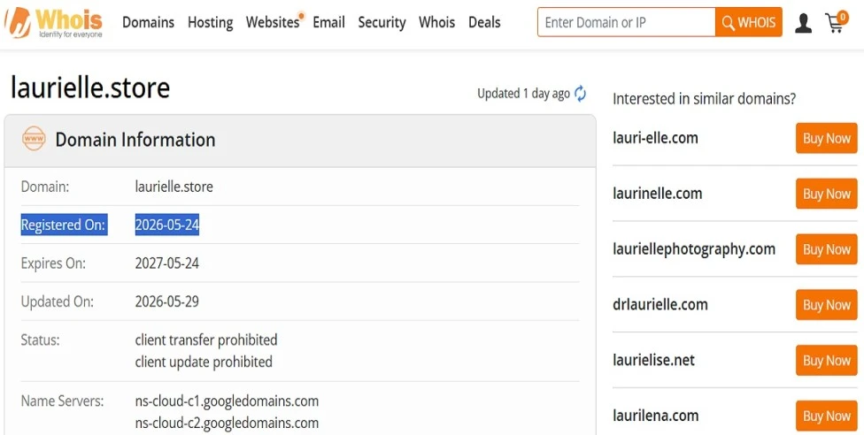 Laurielle Scam or Legit 2026? Complete Website Investigation Laurielle Glow Wand Pro featured on Laurielle store website reviewed in the Laurielle scam or legit 2026 investigation