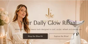 Laurielle Glow Wand Pro featured on Laurielle store website reviewed in the Laurielle scam or legit 2026 investigation