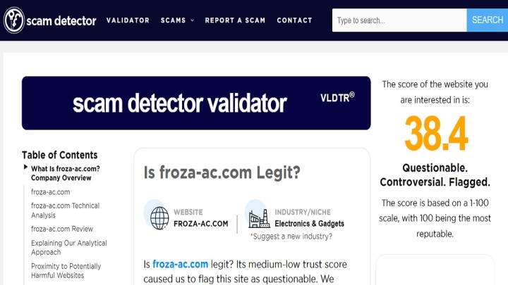 Froza AC Review 2026 featured image showing the portable cooling device with scam or legit warning text.