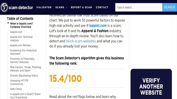 Loppist com Review 2026 featured image showing an online fashion store scam or legit check