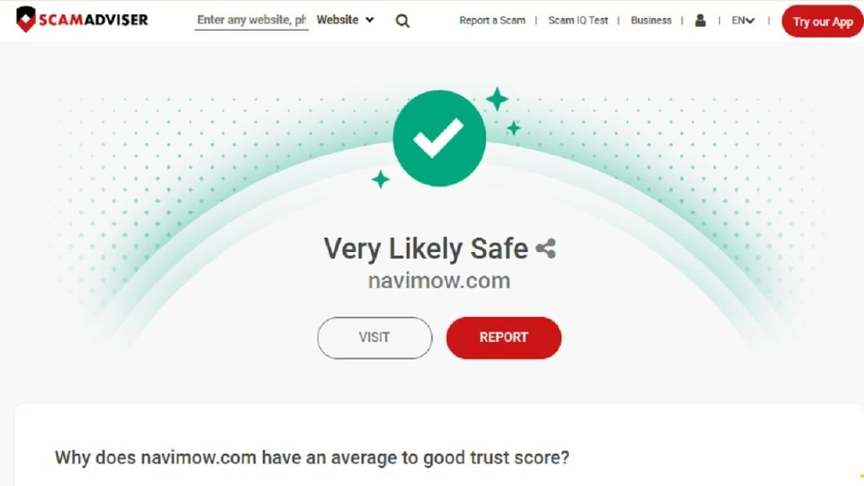 Navimow com robotic lawn mower review showing Segway Navimow X430 scam or legit analysis