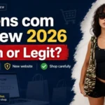 Ohtens com review 2026 feature image showing fashion product photo with scam or legit warning signs