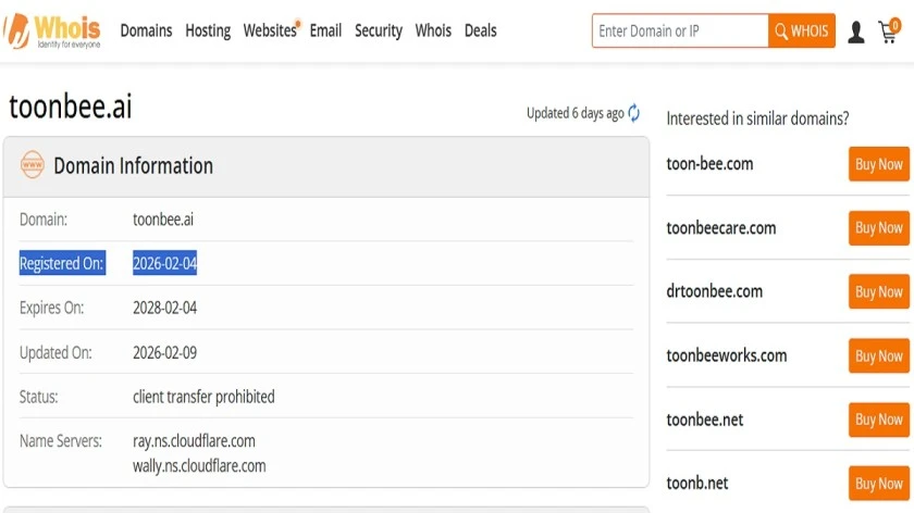 ToonBee AI review showing scam or legit investigation details for the AI cartoon video generator
