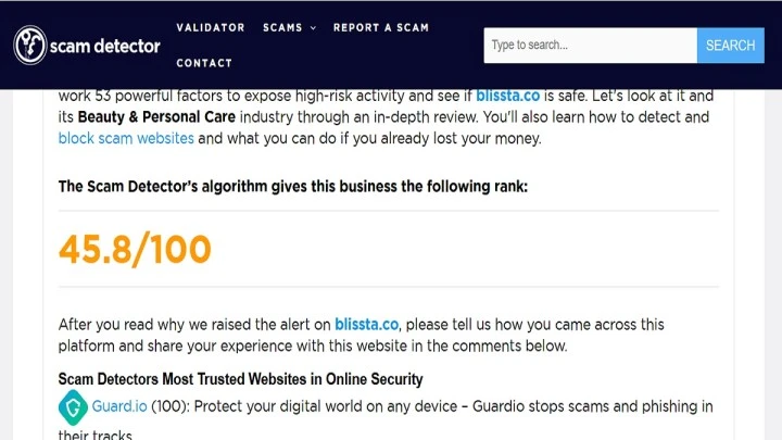 Blissta Corvael Nattokinase review 2026 examining whether blissta co is scam or legit